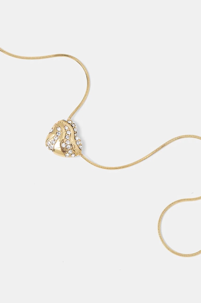Ogrlica Guess JUBN04.501JW zlata AW25