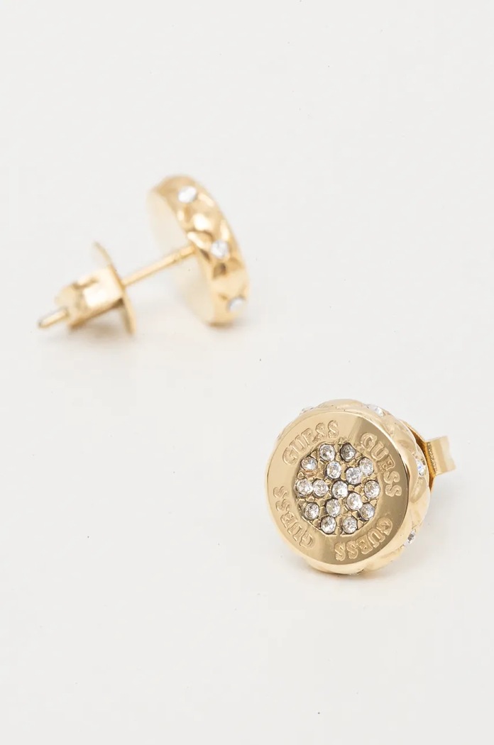 Náušnice Guess JUBE04.595JW zlatá AA00