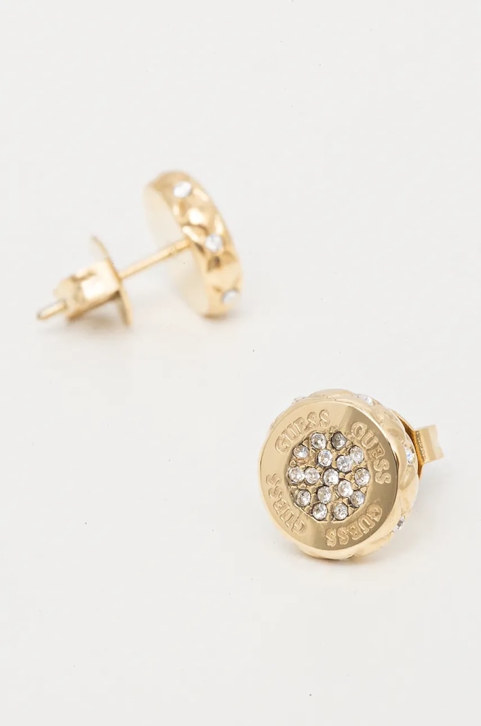 Náušnice Guess JUBE04.595JW zlatá AA00