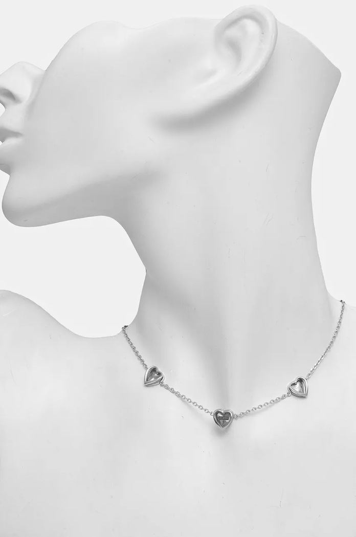 Dodaci Nakit Guess JUBN04.610JW srebrna