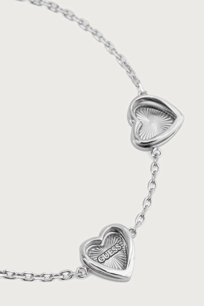 Guess Náramek dámský z nerezové oceli JUBB04.611JW stříbrná SS26