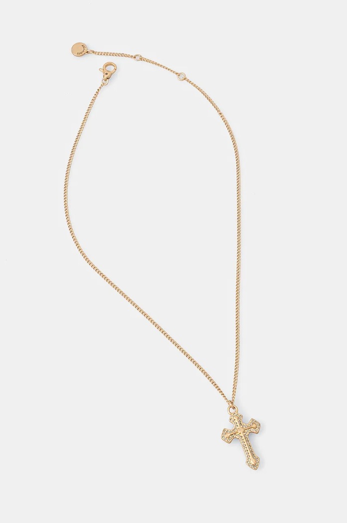 Ogrlica AllSaints zlata 489335BRS711
