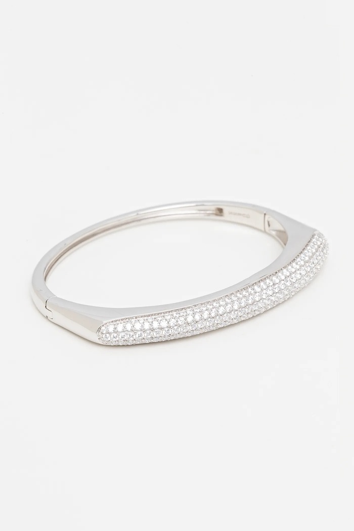 Stříbrný náramek Guess stříbrná JSBB04.501JW