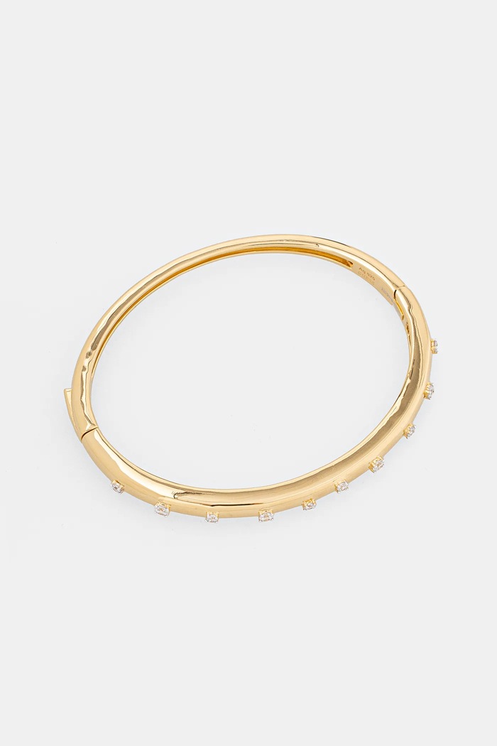Stříbrný náramek Guess zlatá JSBB04.538JW