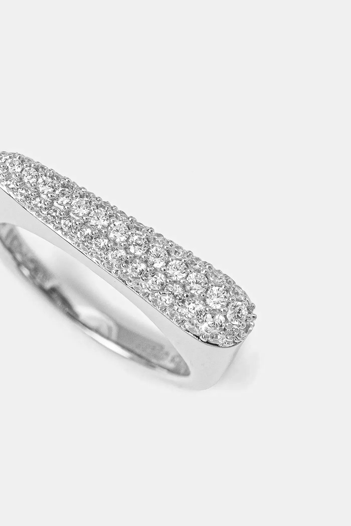 Prstýnek Guess JSBR04.503JW stříbrná AW24