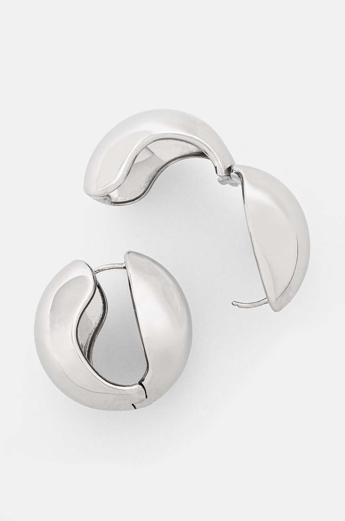coperni Cercei Logo Earrings COPBI04725 argintiu AW24