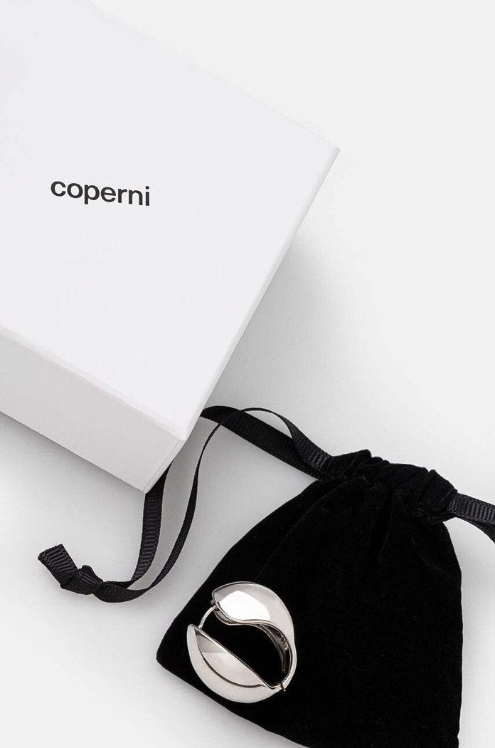 Cercei Logo Earrings coperni COPBI04725 argintiu