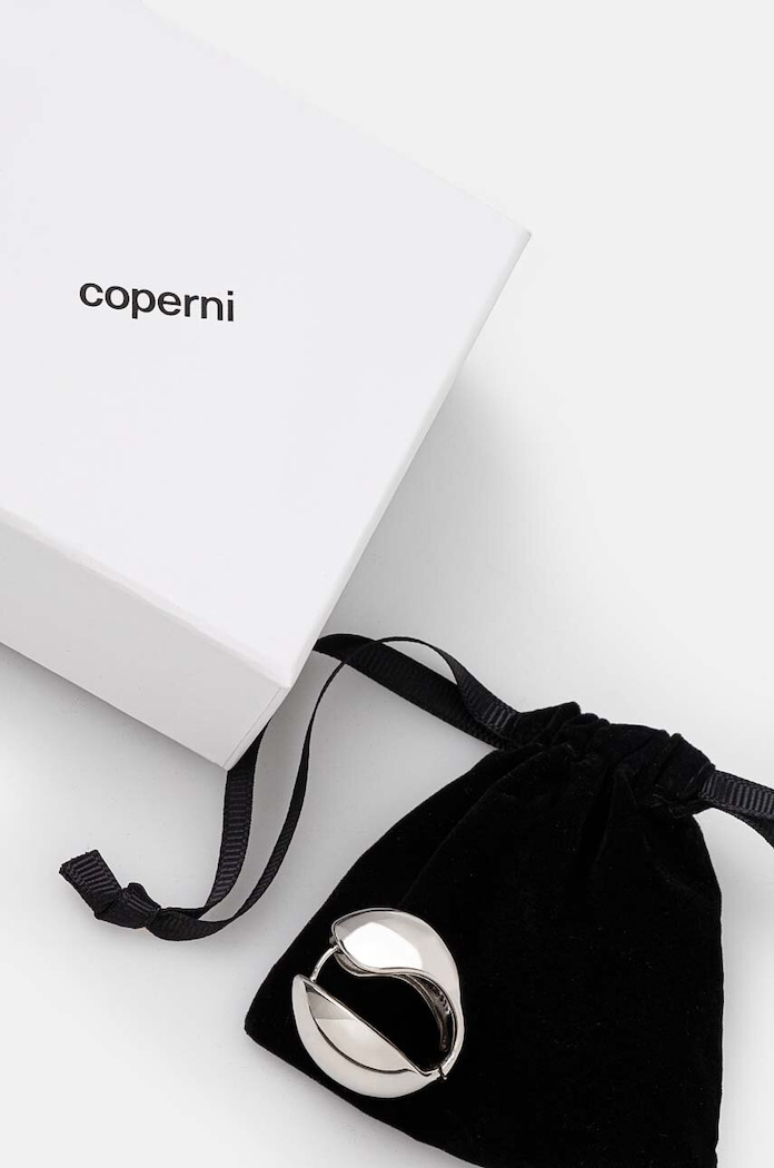 Cercei Logo Earrings coperni COPBI04725 argintiu
