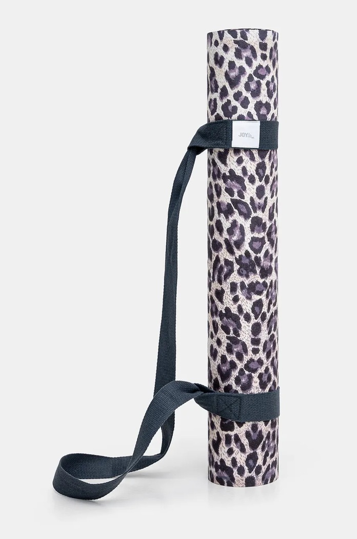 JOYINME mata do jogi Flow Coated Leopard Mata.FLOW.Coated.Leopar brązowy AA00