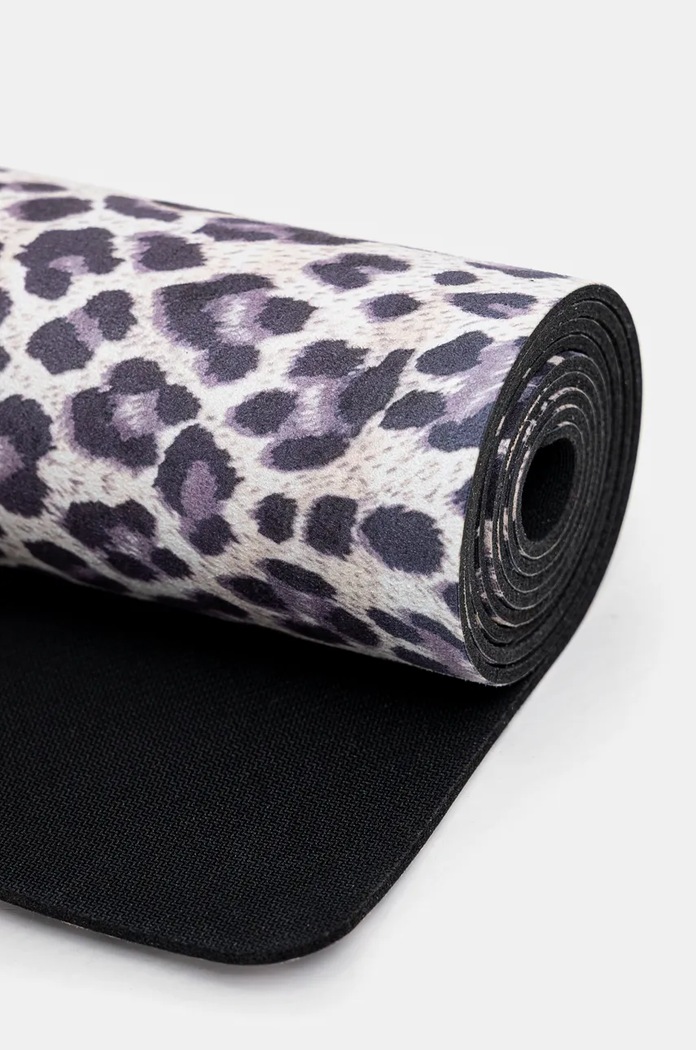 Akcesoria JOYINME mata do jogi Flow Coated Leopard Mata.FLOW.Coated.Leopar brązowy