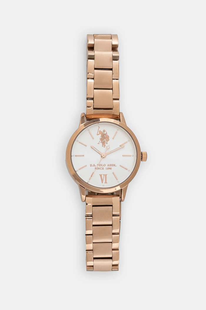 Ρολόι U.S. Polo Assn. EVELYN χρυσαφί USP5892RG