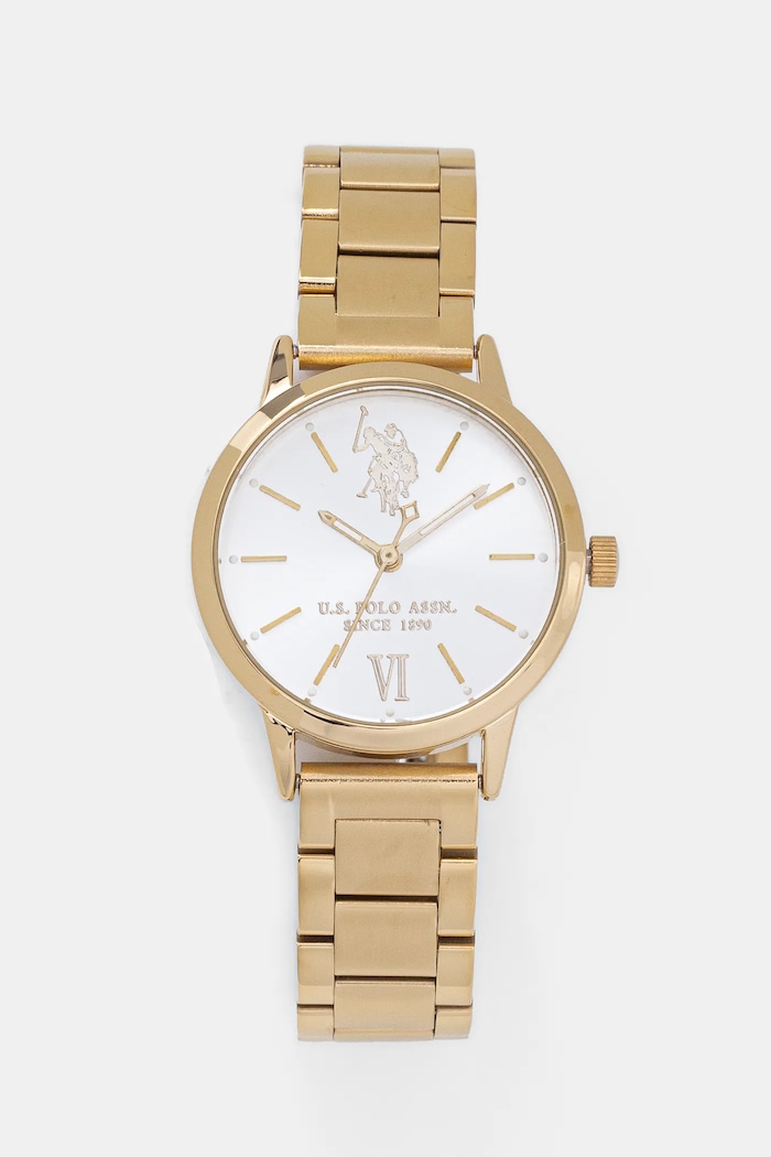 Ρολόι U.S. Polo Assn. EVELYN χρυσαφί USP8049YG