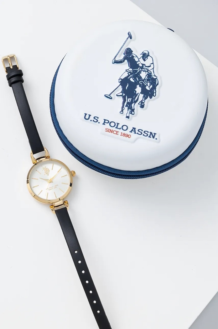 Akcesoria U.S. Polo Assn. zegarek ADRIENNE USP8102BK złoty