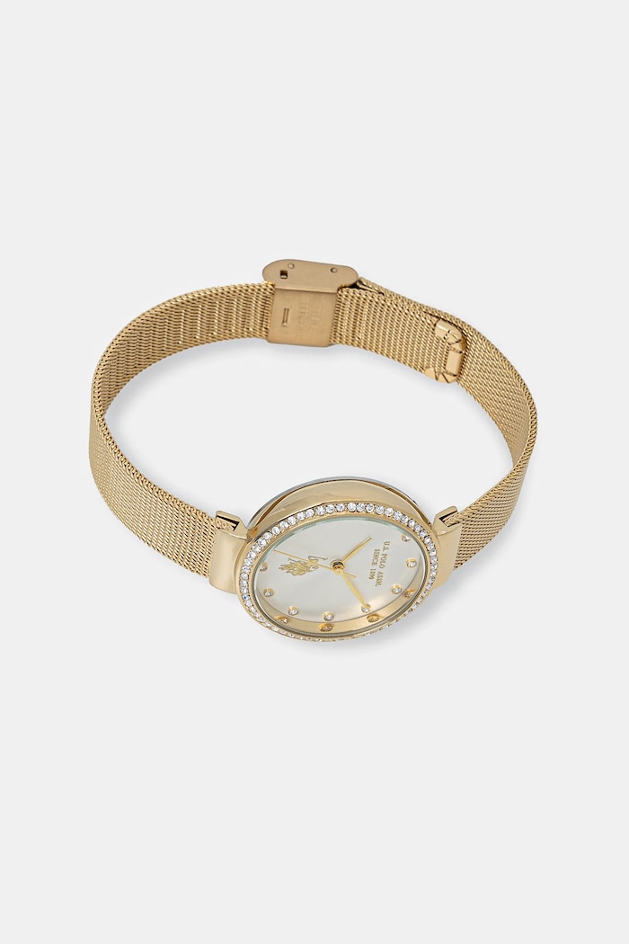 Ρολόι U.S. Polo Assn. CAMILLE USP8110YG χρυσαφί AW24
