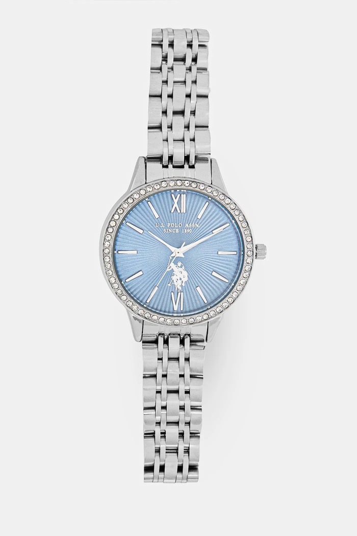 Ura U.S. Polo Assn. FAITH srebrna USP8199BL