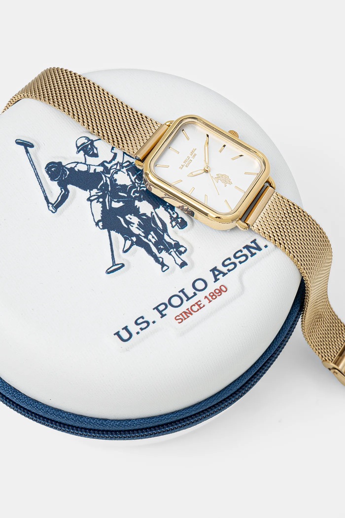 U.S. Polo Assn. zegarek SYLVIE złoty USP8337YG