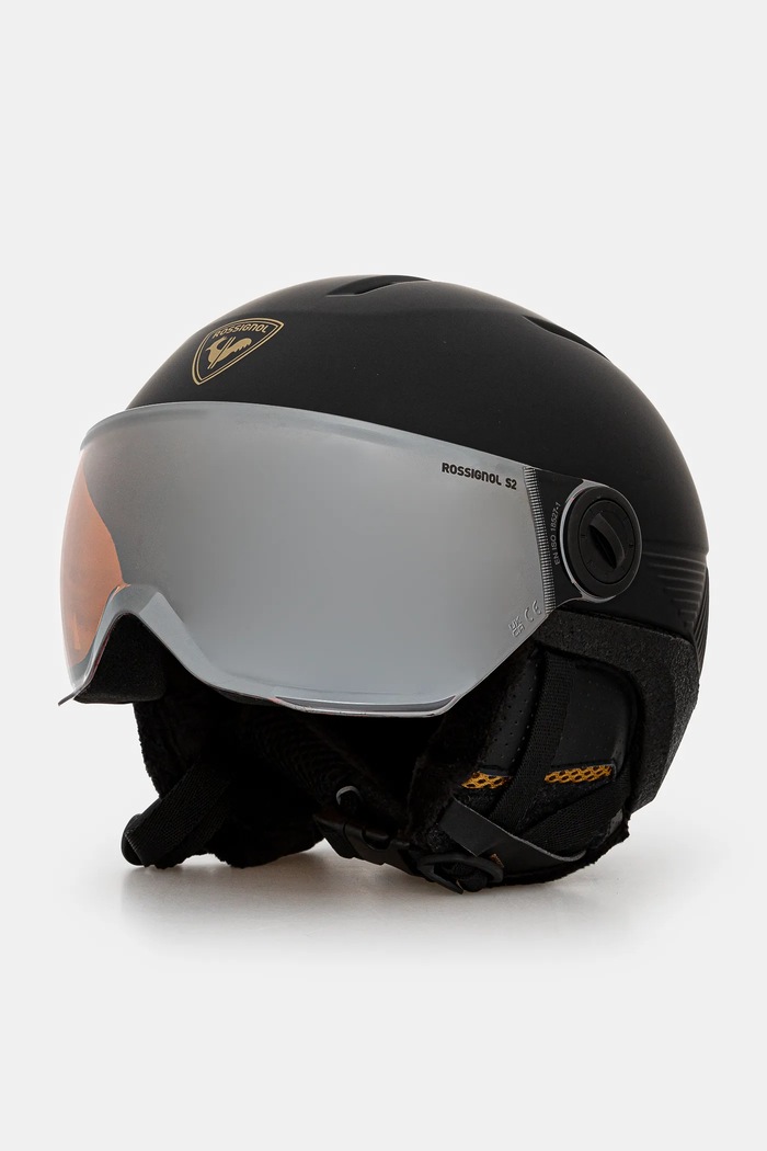 Lyžařská přilba Rossignol Fit Visor Impacts černá RKKH401