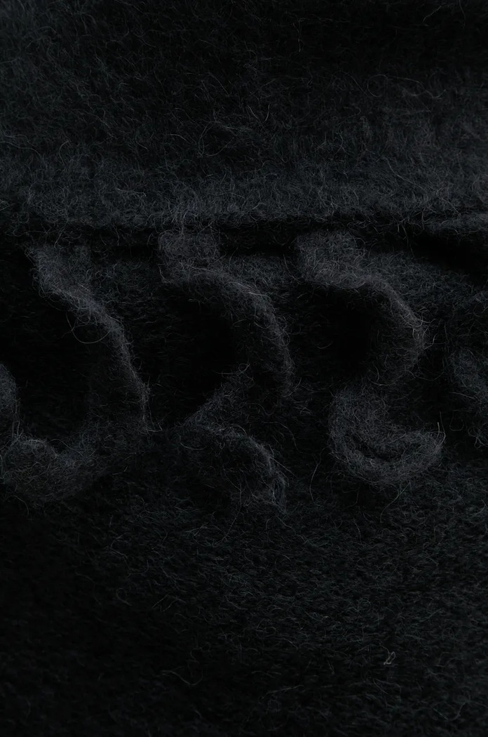 Αξεσουάρ Μάλλινο κασκόλ-λαιμός Sunnei ACCXSAC010 μαύρο