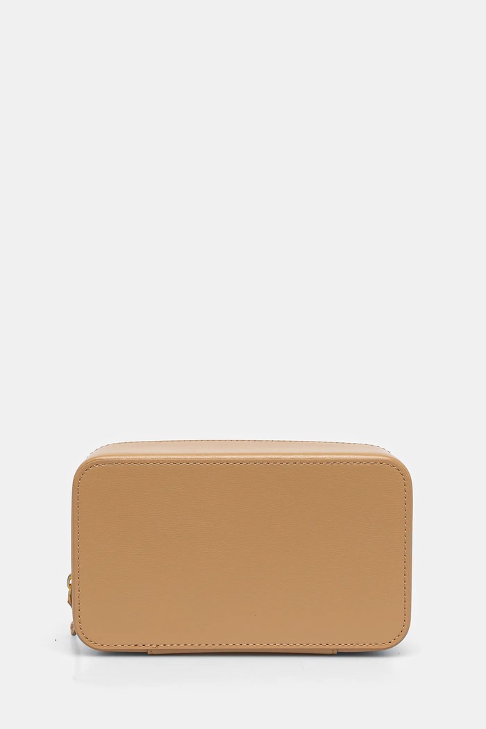Doplňky Kožená kosmetická taška By Malene Birger AYA MAKEUP Q71727041Z zelená