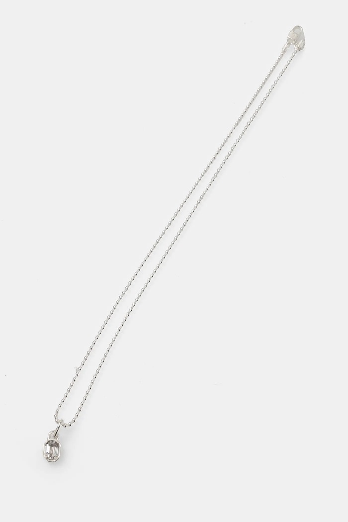 Postříbřený náhrdelník HATTON LABS Hatton Pendant stříbro stříbrná HL.W4.111.01