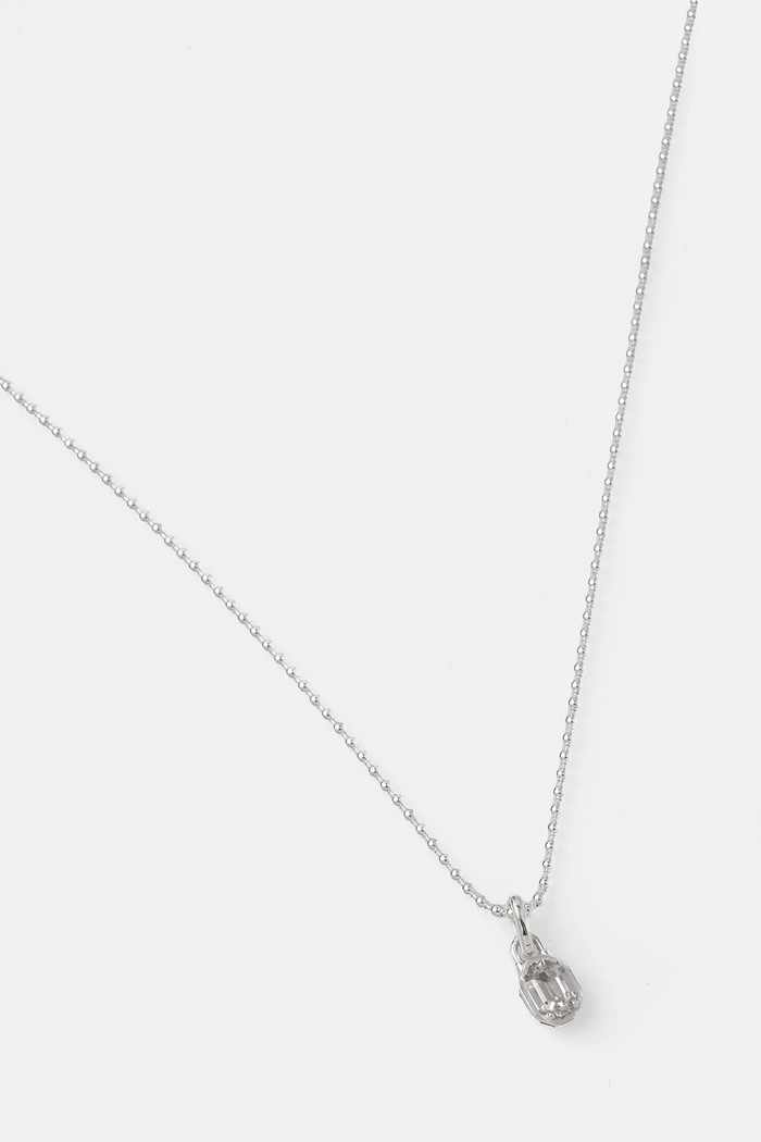 Postříbřený náhrdelník HATTON LABS Hatton Pendant HL.W4.111.01 stříbrná AW24