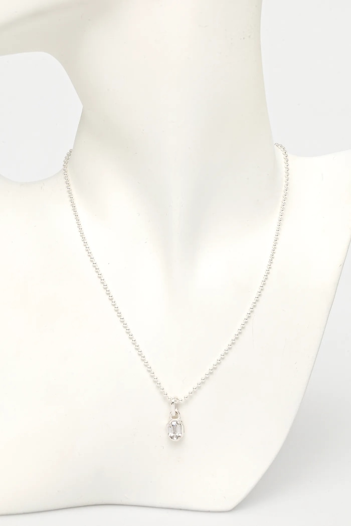 Doplňky Postříbřený náhrdelník HATTON LABS Hatton Pendant HL.W4.111.01 stříbrná