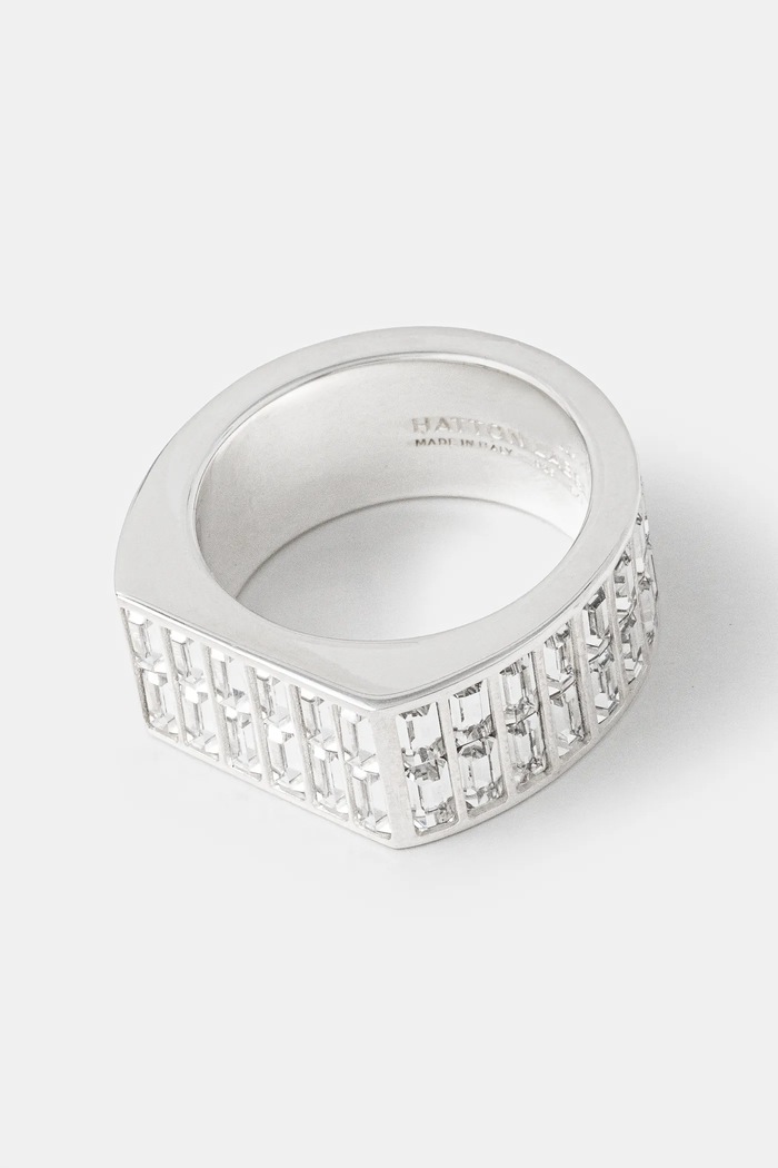 Stříbrný prsten HATTON LABS Mirage Ring stříbro stříbrná HL.W4.291.01