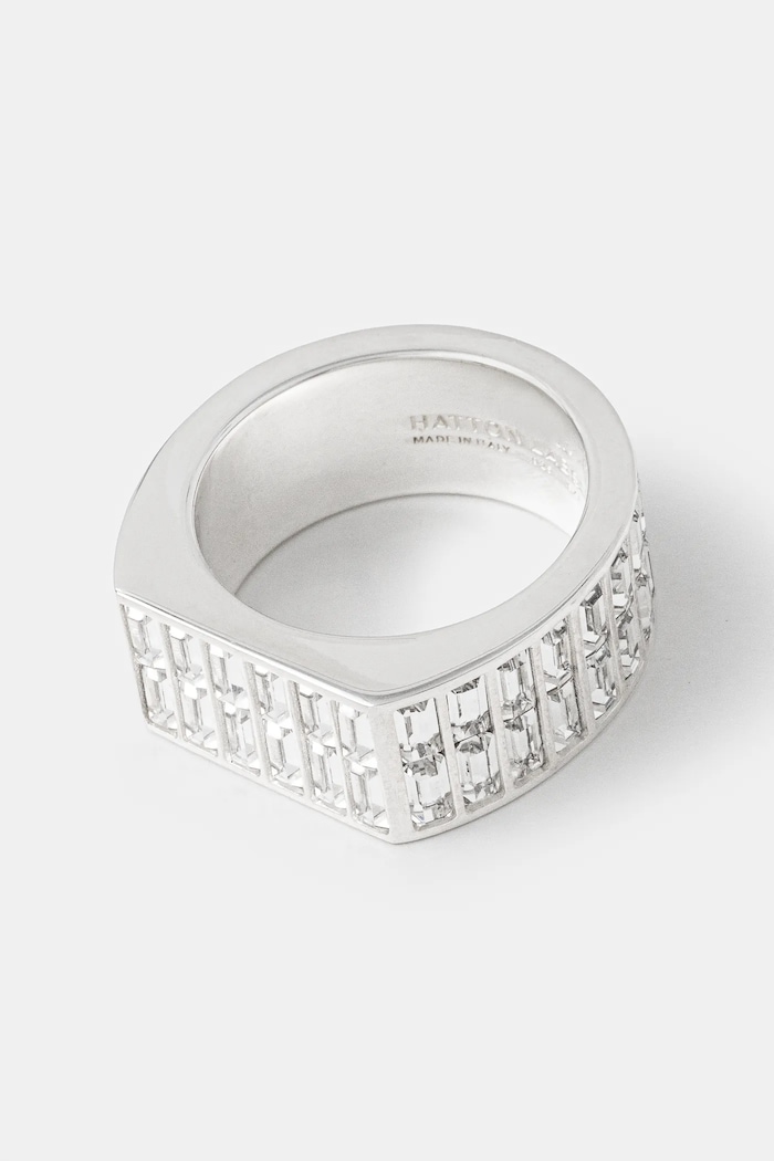 Stříbrný prsten HATTON LABS Mirage Ring stříbro stříbrná HL.W4.291.01