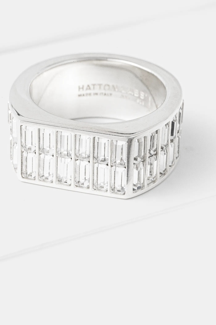 Stříbrný prsten HATTON LABS Mirage Ring HL.W4.291.01 stříbrná AW24
