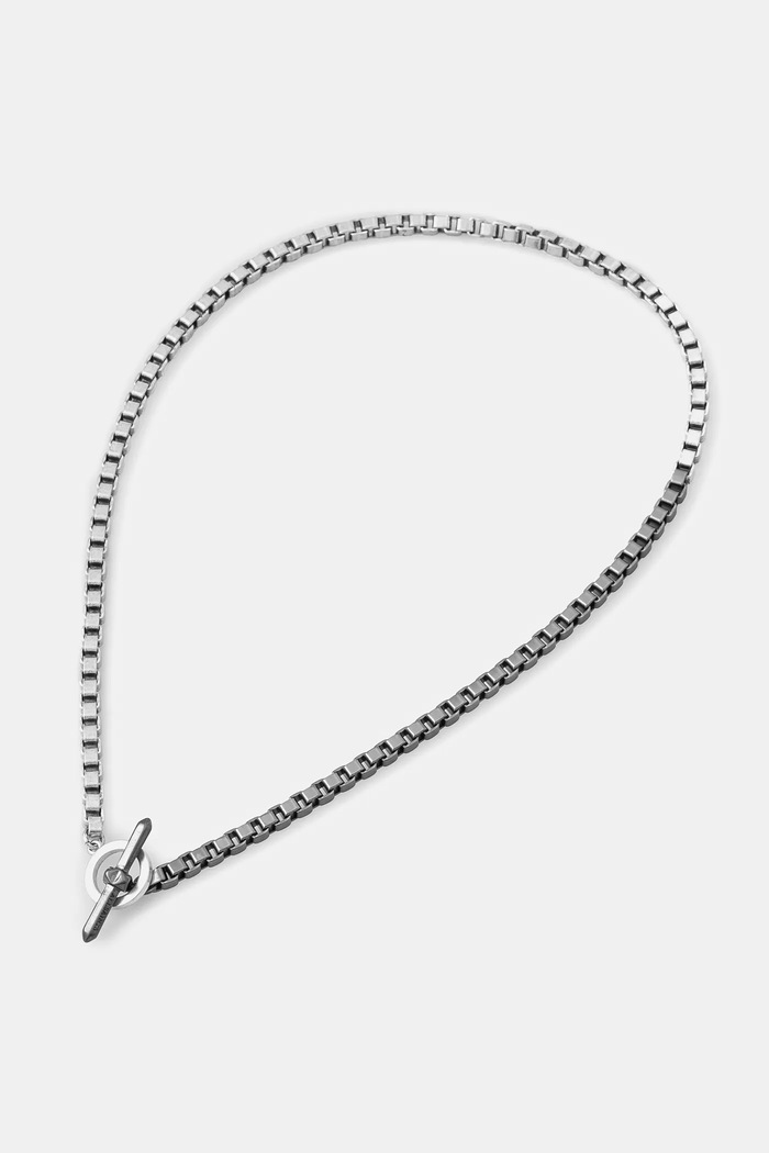 AllSaints colier argintiu 501562TWO007