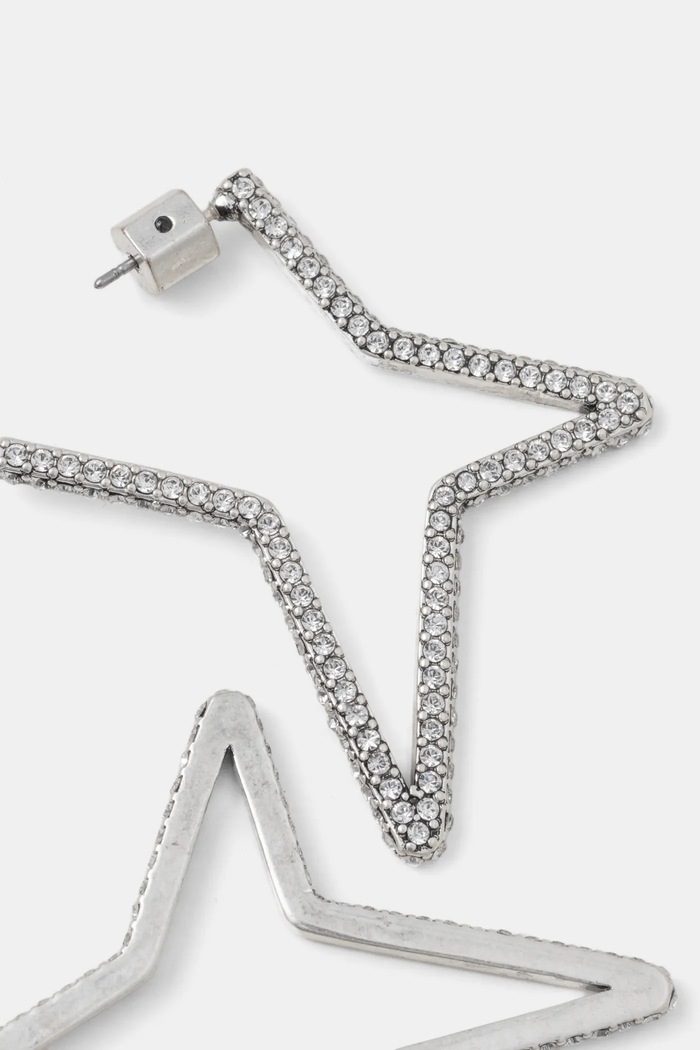 AllSaints cercei 501603SLV041 argintiu AW24