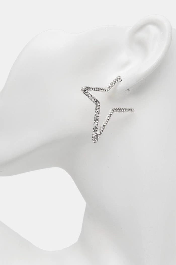 Accesorii AllSaints cercei 501603SLV041 argintiu