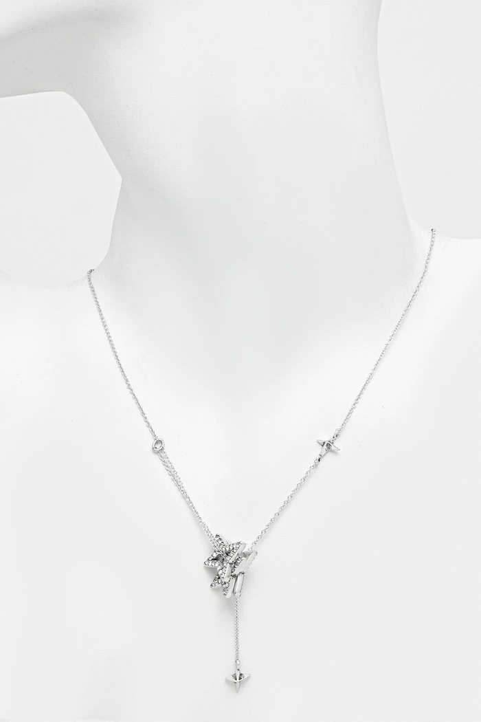 Accesorii AllSaints colier 501609SLV041 argintiu