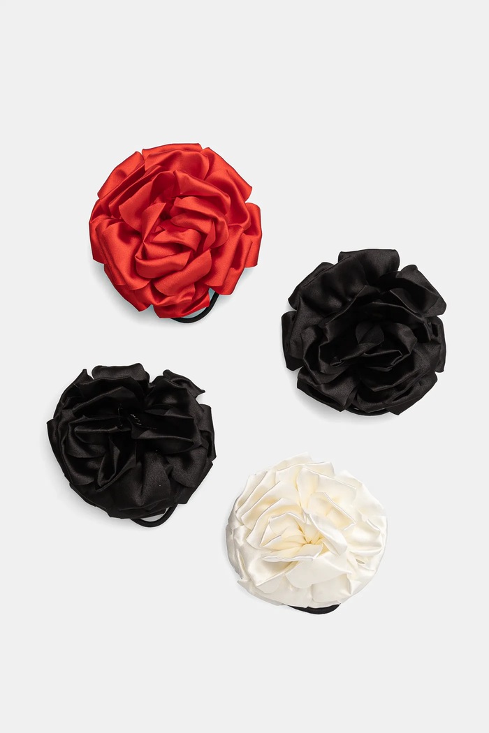 Aldo Gumice za kosu Aldo FLEURROSE 4-pack crna FLEURROSE.999