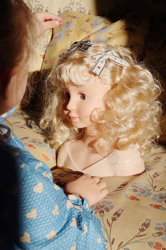 Hračka pro děti Konges Sløjd MIMI DOLL HAIR SALON KS101604