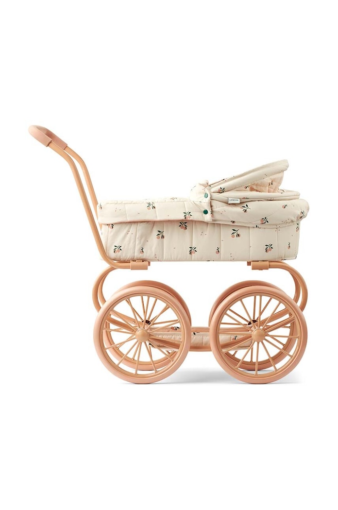 Κοριτσίστικα Καροτσάκι για κούκλες Liewood Adaline Doll Pram LW19758 μπεζ