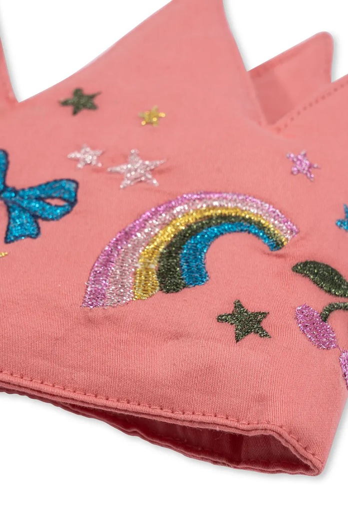 Detská narodeninová koruna Konges Sløjd BIRTHDAY CROWN GLITTER KS101902.G ružová