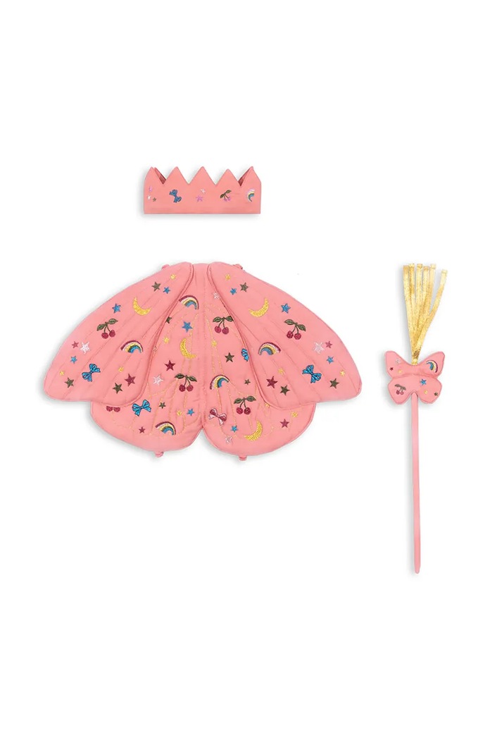 Dětské plavky Konges Sløjd BUTTERFLY COSTUME růžová KS101911