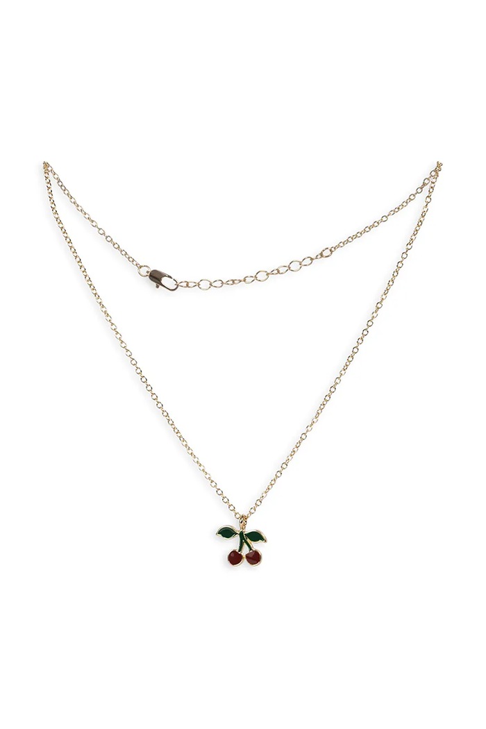 Konges Sløjd set de bijuterii CHERRY JEWELRY SET rosu KS101920