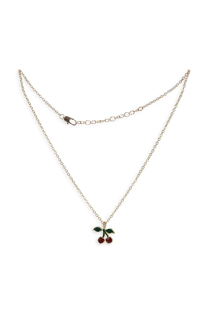 Konges Sløjd set de bijuterii CHERRY JEWELRY SET rosu KS101920