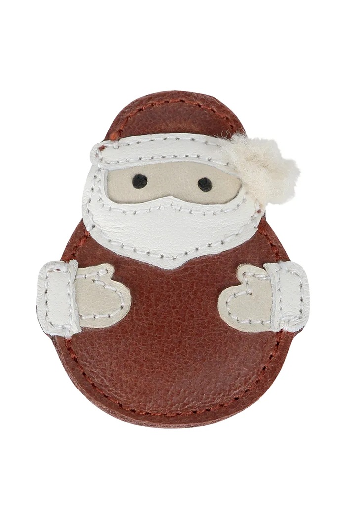 Dětská sponka Donsje Wonda Hairclip Santa 6024606 červená AW24