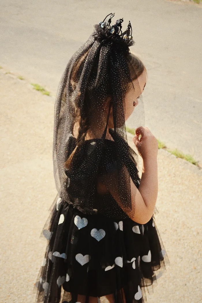 Korunka princezny Konges Sløjd HALLOWEEN PRINCESS CROWN černá KS102195
