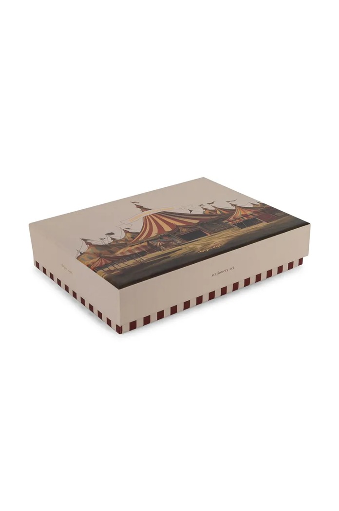 CHLAPEC Sada psacích potřeb Konges Sløjd STATIONERY SET KS101692 béžová