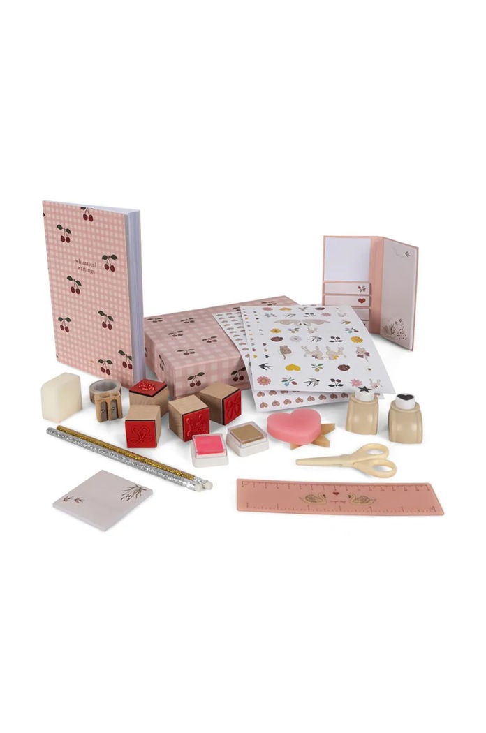Konges Sløjd Комплект за писане Konges Sløjd STATIONERY SET розов KS101692