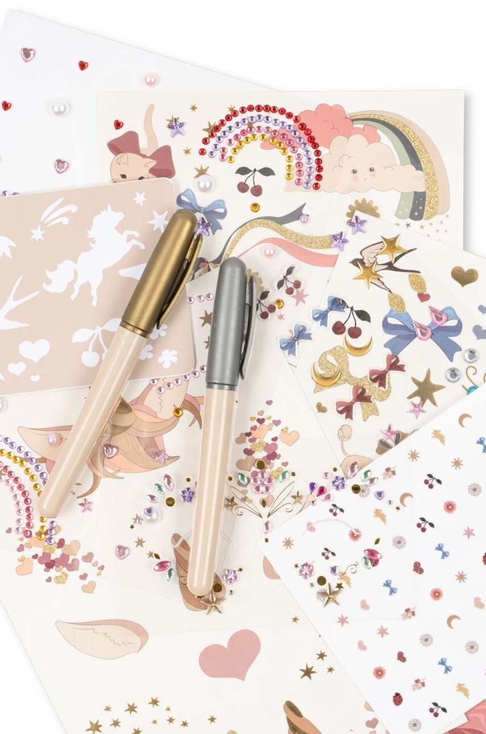 Konges Sløjd Zestaw akcesoriów do stylizacji STYLIST SET KS101694 beżowy AW24