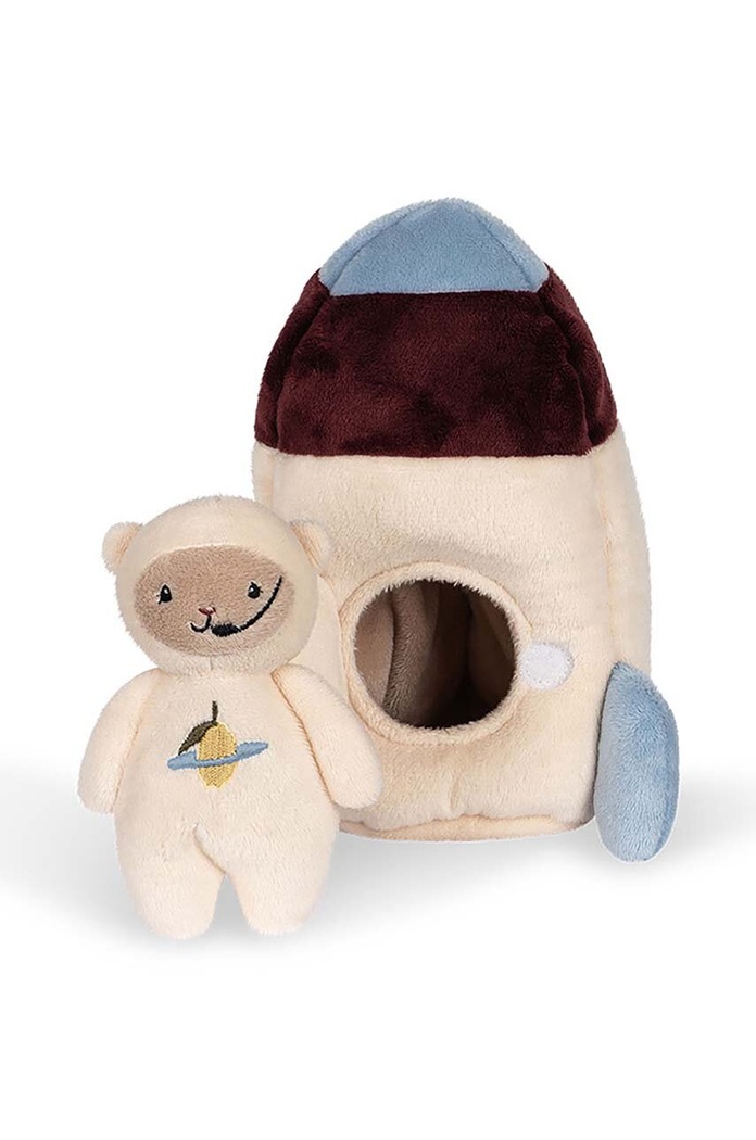 Бебешка играчка за гушкане Konges Sløjd TEDDY IN OUTER SPACE За бебета бежов KS101703
