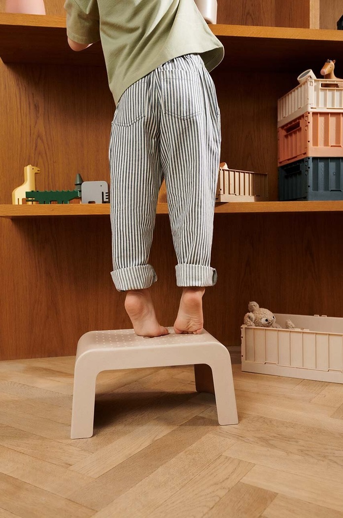 Liewood schodek dziecięcy Ulla Step Stool beżowy LW12861
