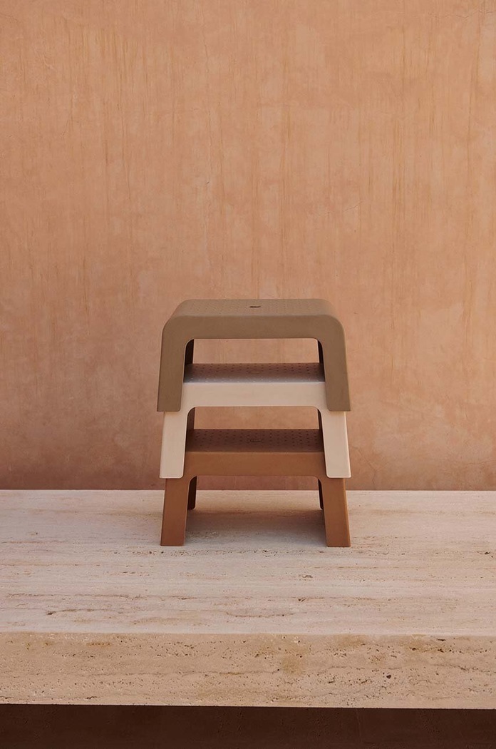 Otroška pručka Liewood Ulla Step Stool rjava LW12861