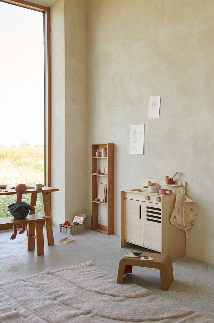 Βρεφική σαλιάρα Liewood Lai Bib μπεζ LW14774