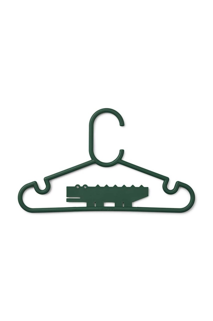 Chłopiec Liewood wieszak dziecięcy Falton crocodile hanger 8-pack 8-pack LW18223 zielony